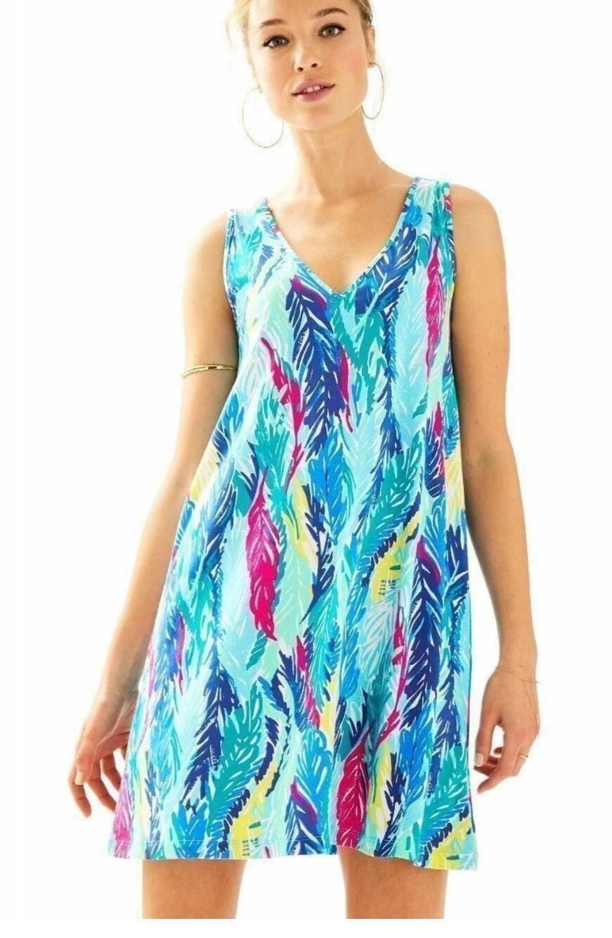 Lilly Pulitzer Blythe cotton  tank swing dress - XS